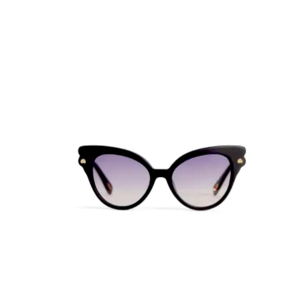 Cute Lele Sadoughi back and faux pearl sunglasses